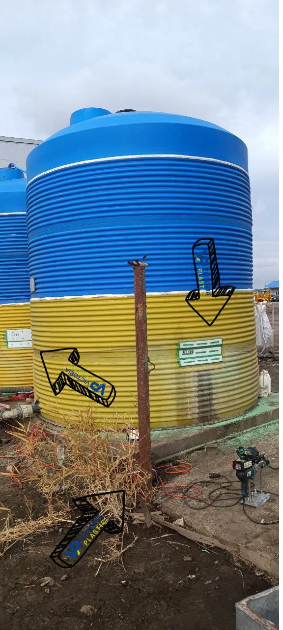 Instandsetzung des stationären Tanks 20 m³ — nach der Reparatur